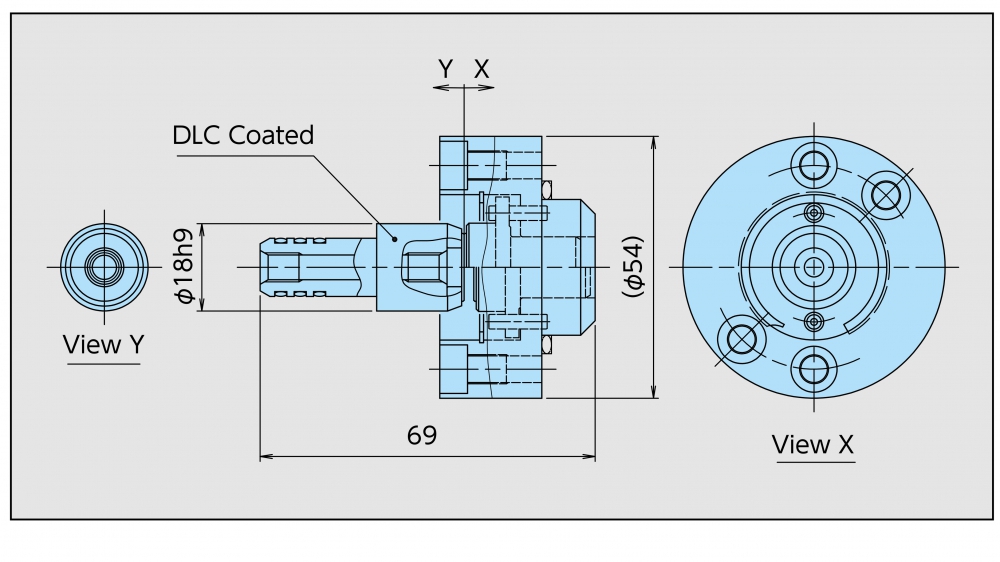 ESX20M-13061 Outline drawings