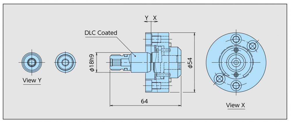 ESX20M-13062 Outline drawings