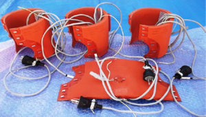 修理中はジャケットヒーターの代替品もご用意いたします。