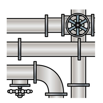 Aero-Maze(エアロメーゼ)は熱水・蒸気配管・冷水管に応用可能